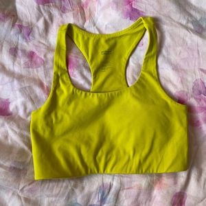 Girlfriend Collective Chartreuse Paloma Bra